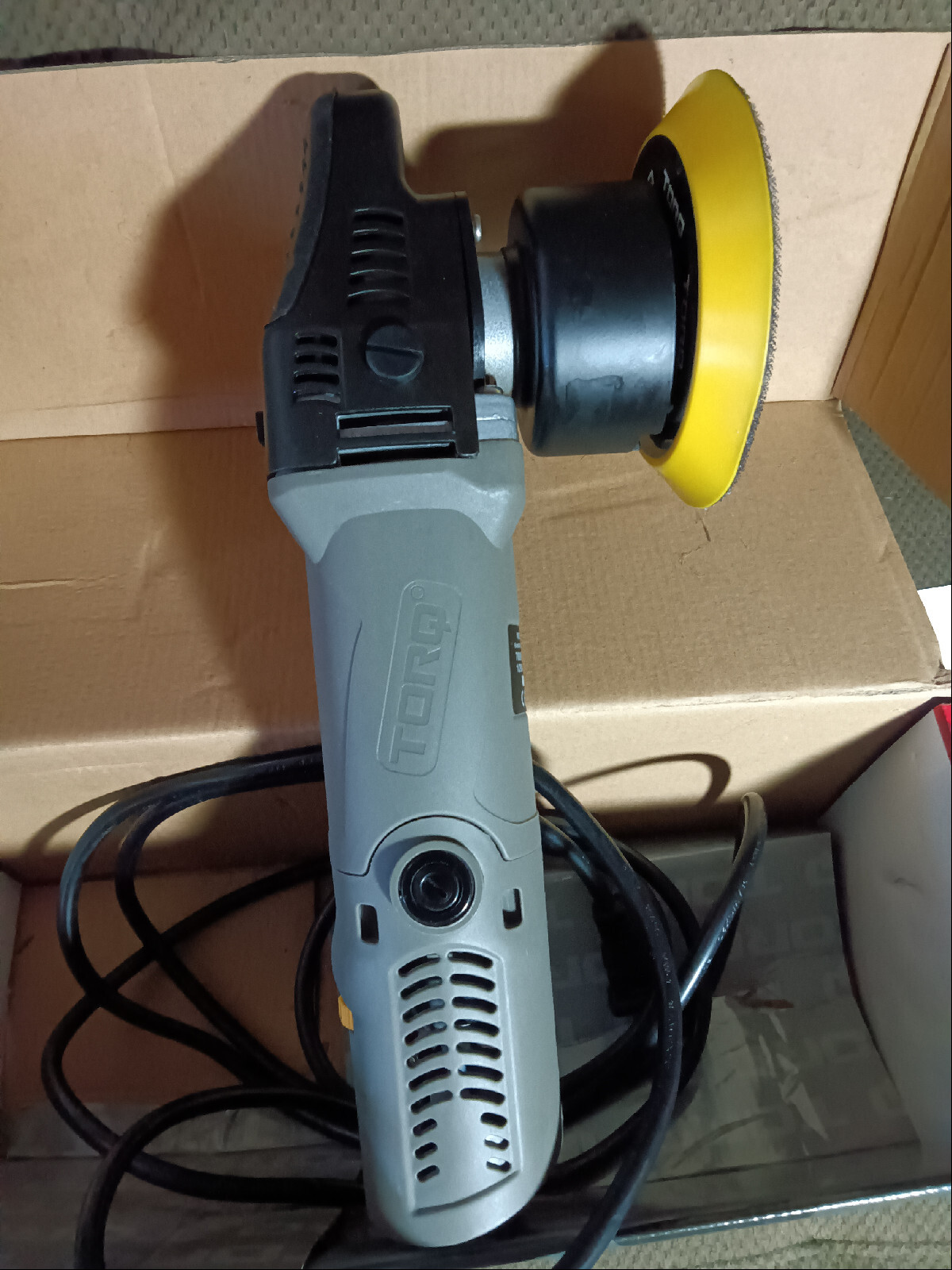 Chemical Guys TORQX Random Orbital Polisher With Box Multi Speed