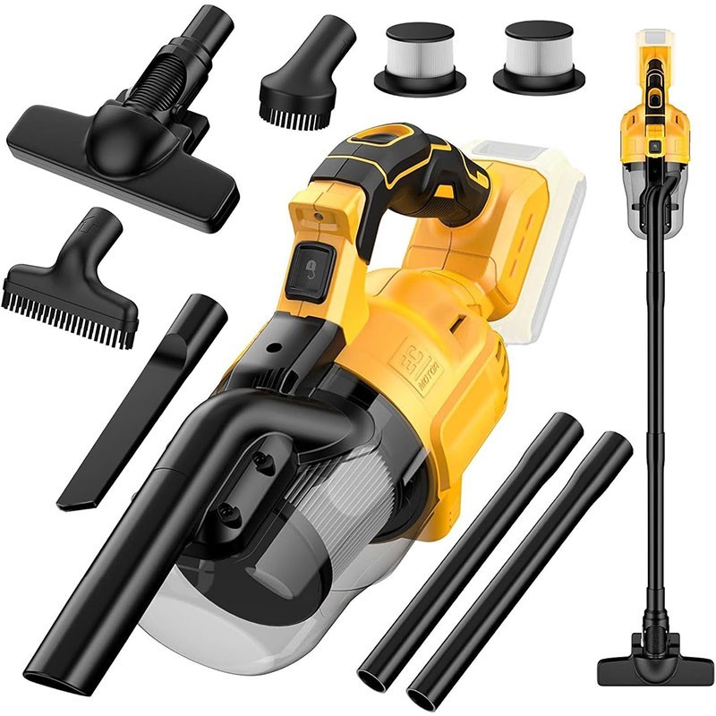 Cordless Handheld Vacuum Cleaner W/ Washable HEPA Filter DeWalt 20V Battery New
