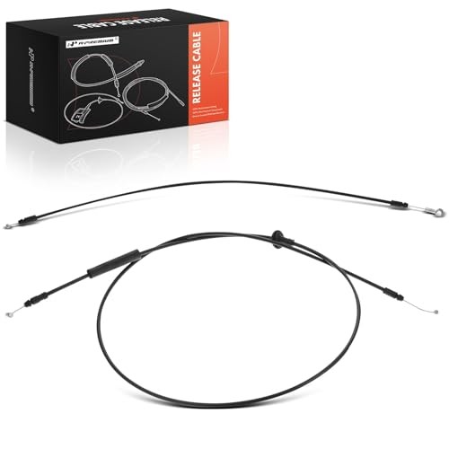 Front Hood Latch Release Cable Without Handle | Compatible with Hyundai Santa