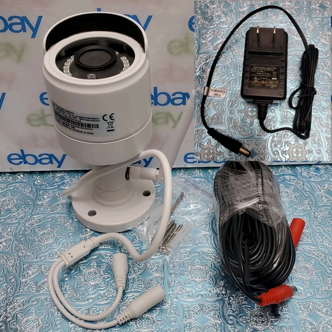 ✅️⭐️ SAMSUNG SNC-79440BWN 1080p Full HD Wireless Digital Color Camera 45ft Cable