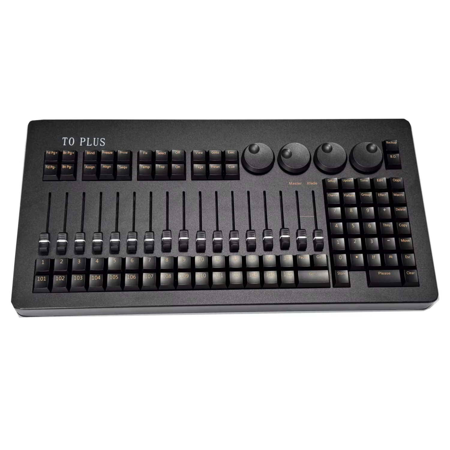 Professional TO PLUS DMX512 Controller for Stage Lighting Command Wing Console