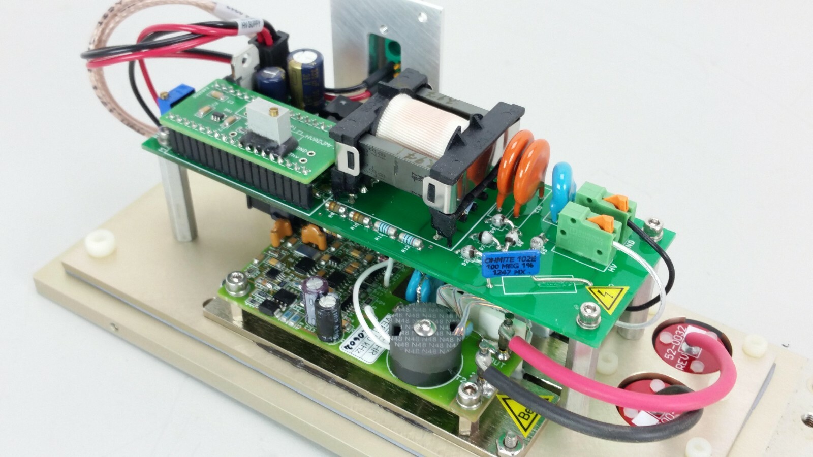 Used  ekspla PCD-UHR 50 khz pockels cell driver w/ MK HVPL hv power supply laser