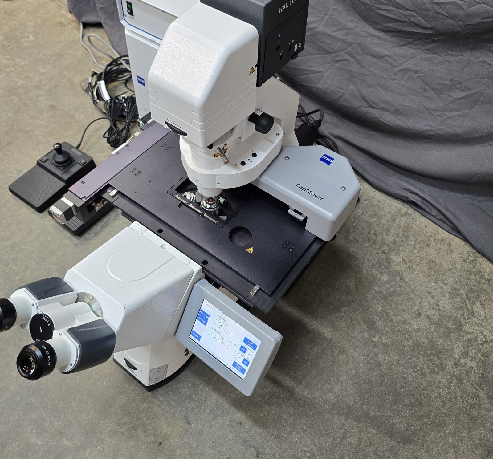 Zeiss Axio Observer Z1 Motorized Inverted Fluorescence Microscope Palm Microbeam