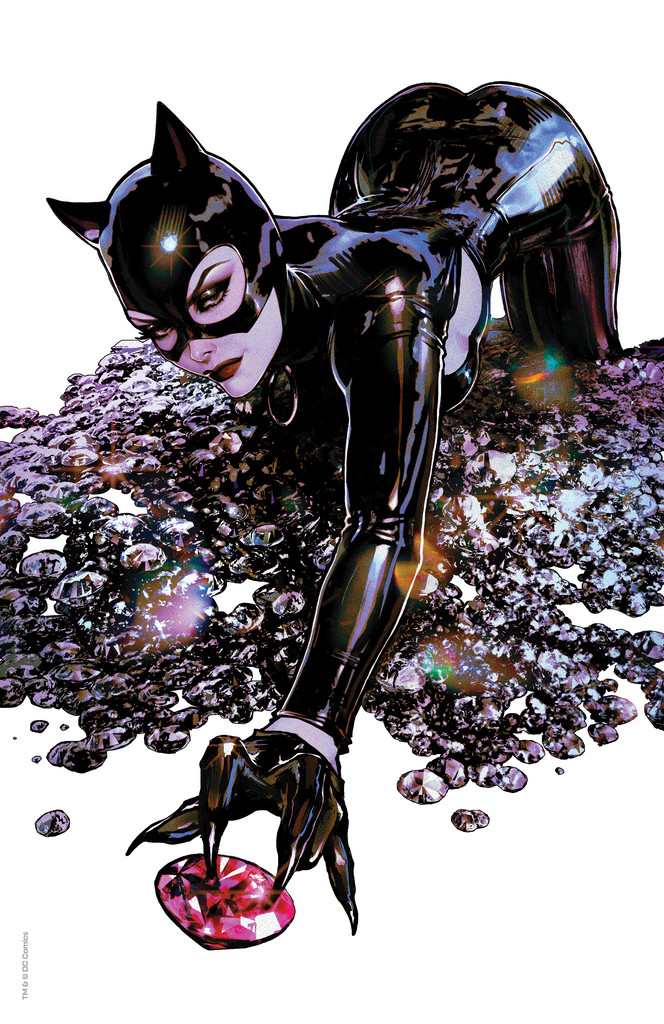 Catwoman #39 VIRGIN Sozomaika White Variant NM 2nd Printing