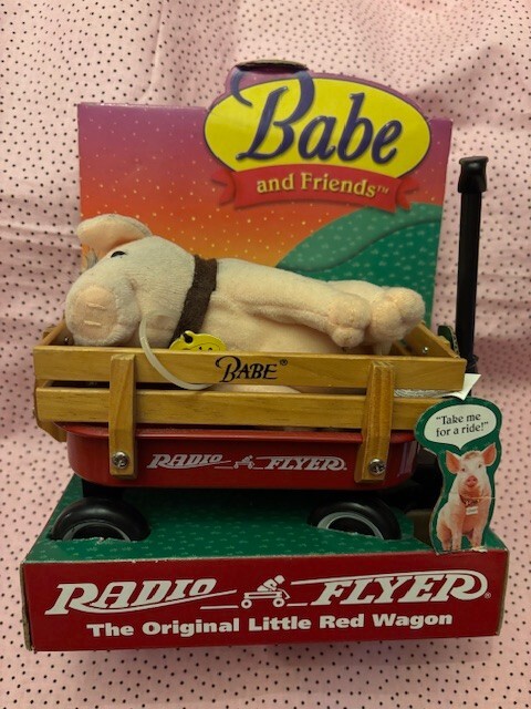 Babe  & Radio Flyer Wagon    1998    New In Box   Model# 904BB NEW!