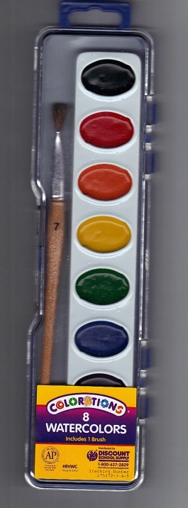 BUY THREE WATERCOLOR PAINT SETS WITH 16 DIFFERENT BRUSHES FOR LESS!!!!!!!!!