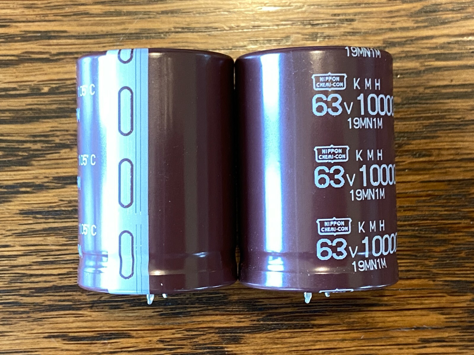 2 Replacement Main Filter Capacitors Marantz 2235 Chemi-Con 10000 uf 63v 35mm