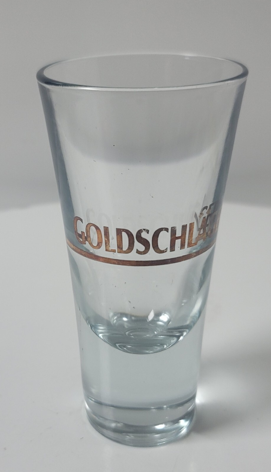 Goldschlager Flared Tall Shot Glass