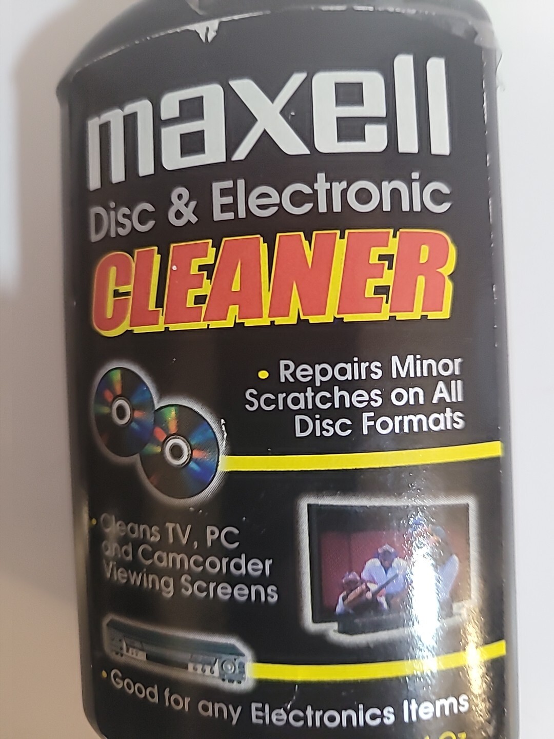 Maxwell Disc Electronic Cleaner 4oz Solution New