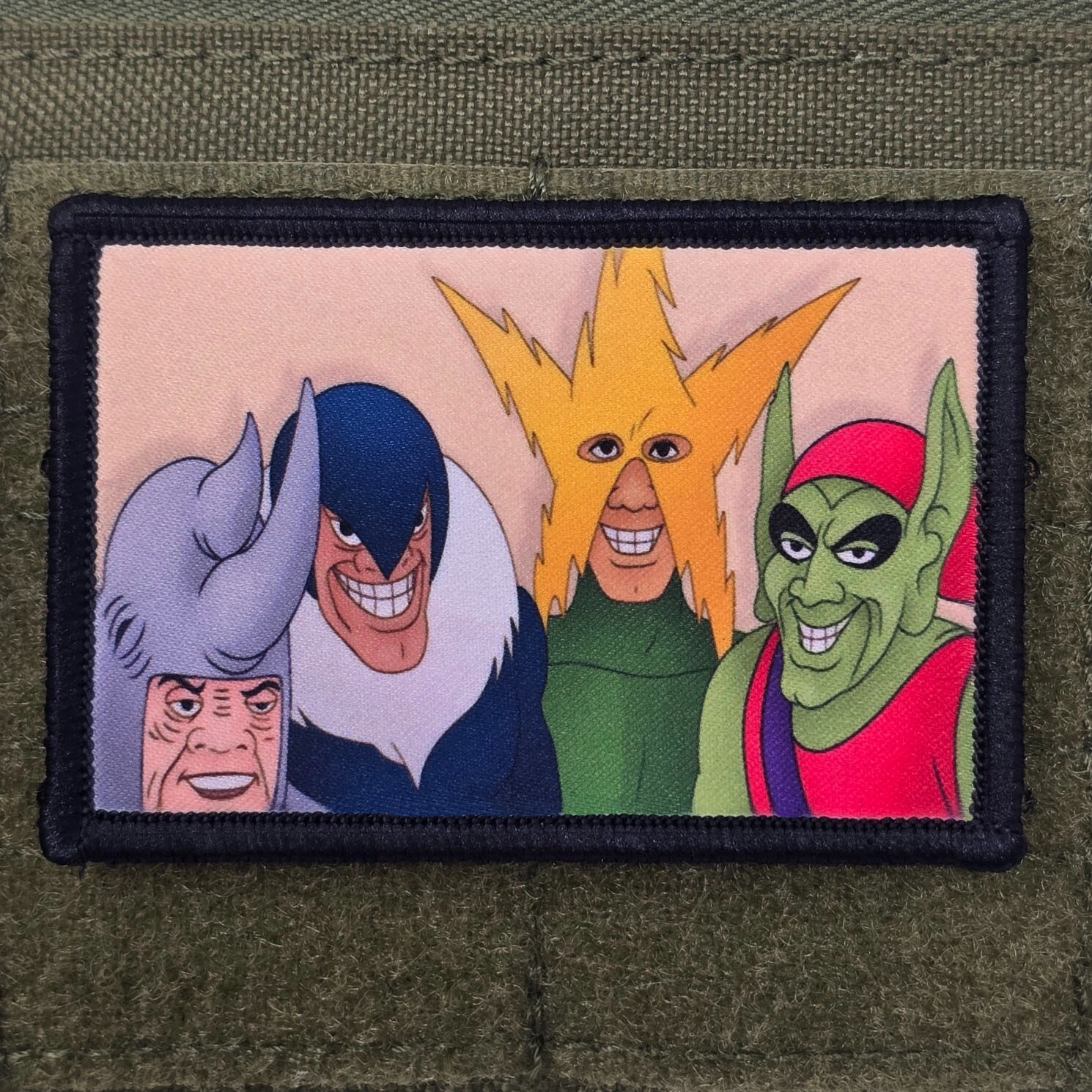 Me And The Boys Patch Moral Tactical Military Army USA Meme Hook & Loop 3x2
