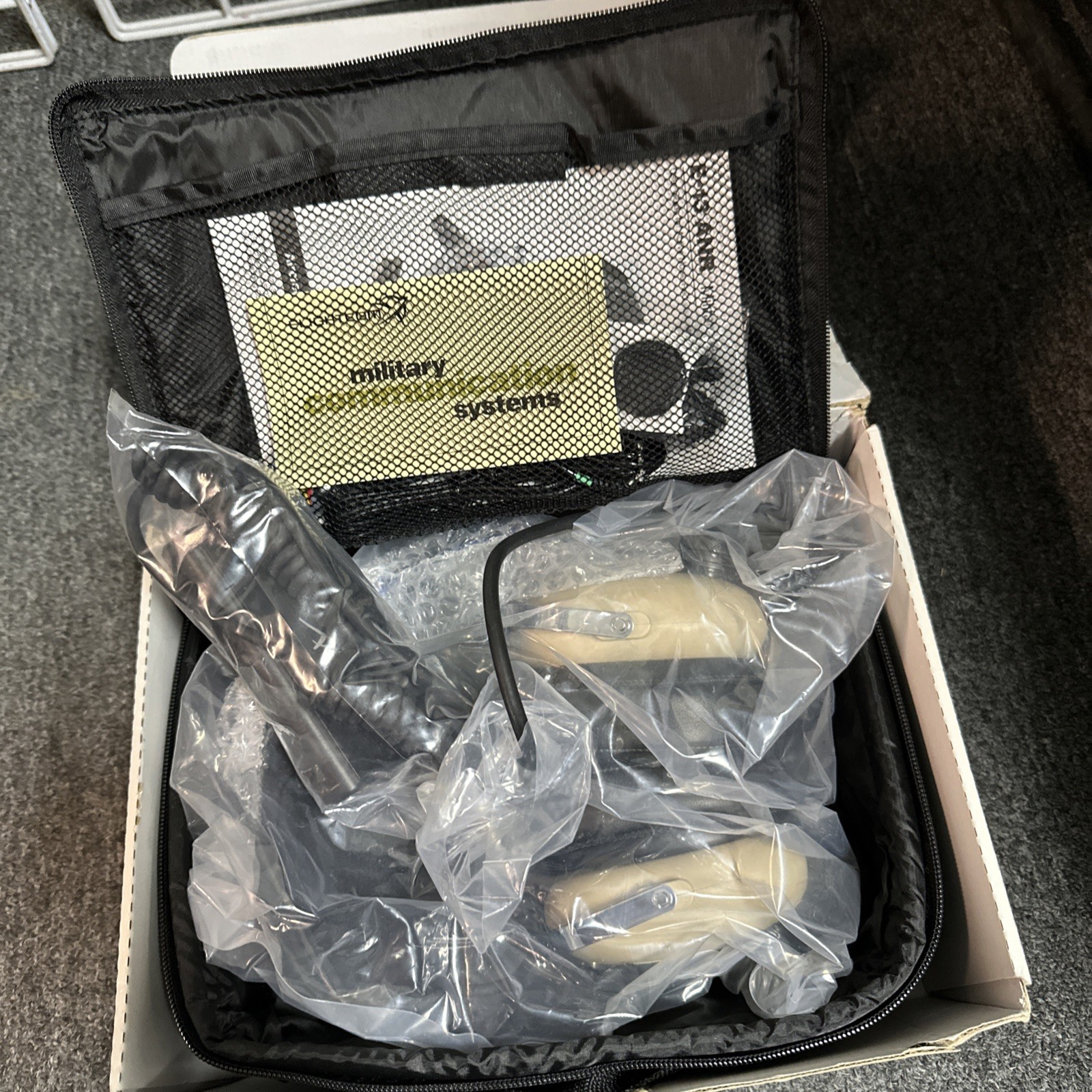 FLIGHTCOM E-13 ANR (Active Noise Reduction) Headset - Brand New - Never Used