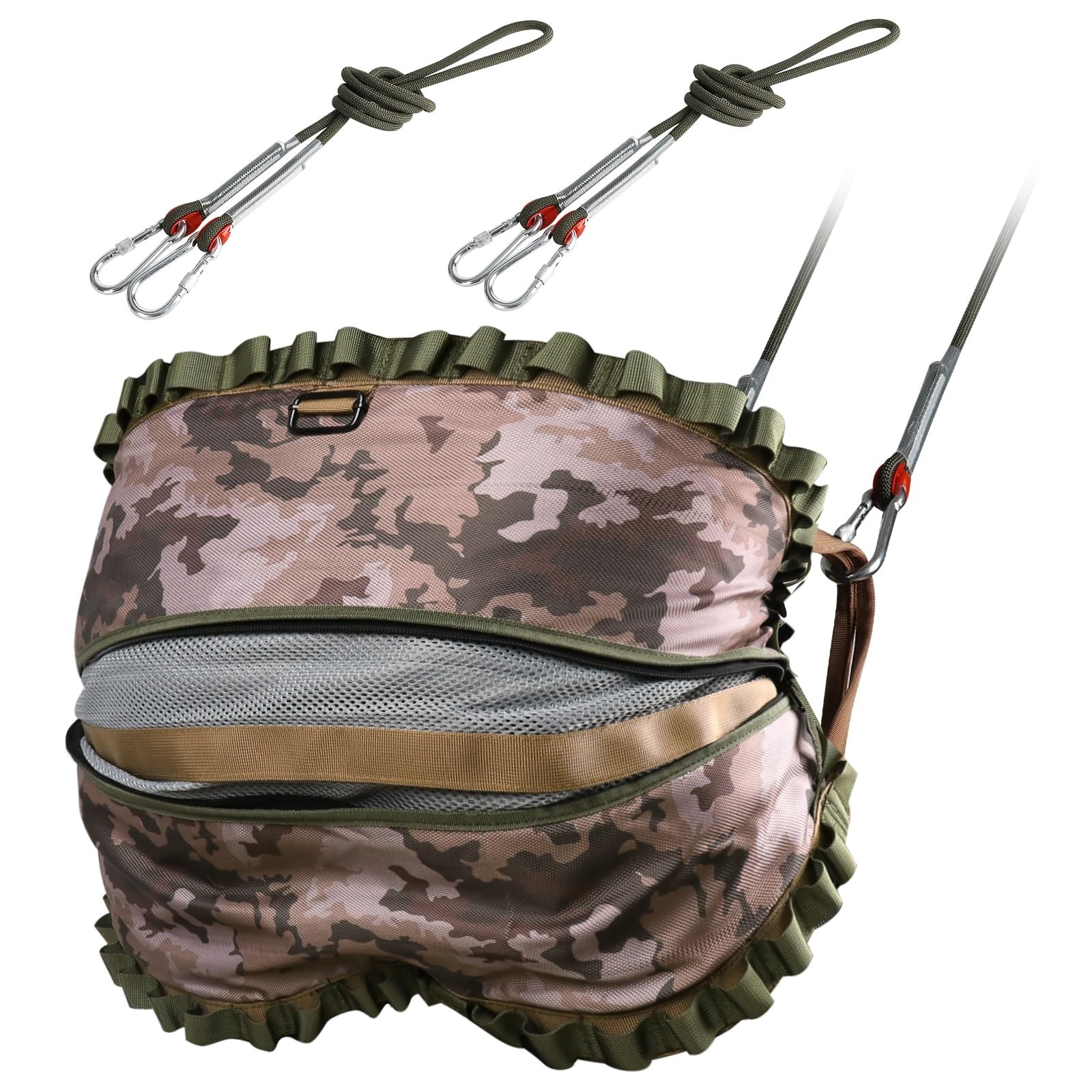 Comfortable Lightweight Hunting Saddle System, Padded Hammock Seat & Adjustable