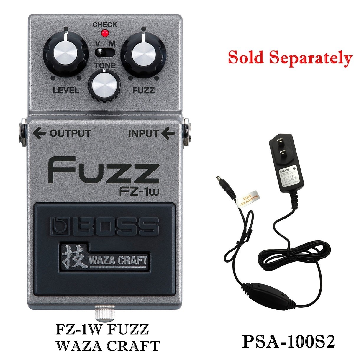 BOSS Effects Pedal FUZZ " FZ-1W WAZA CRAFT " Made in Japan