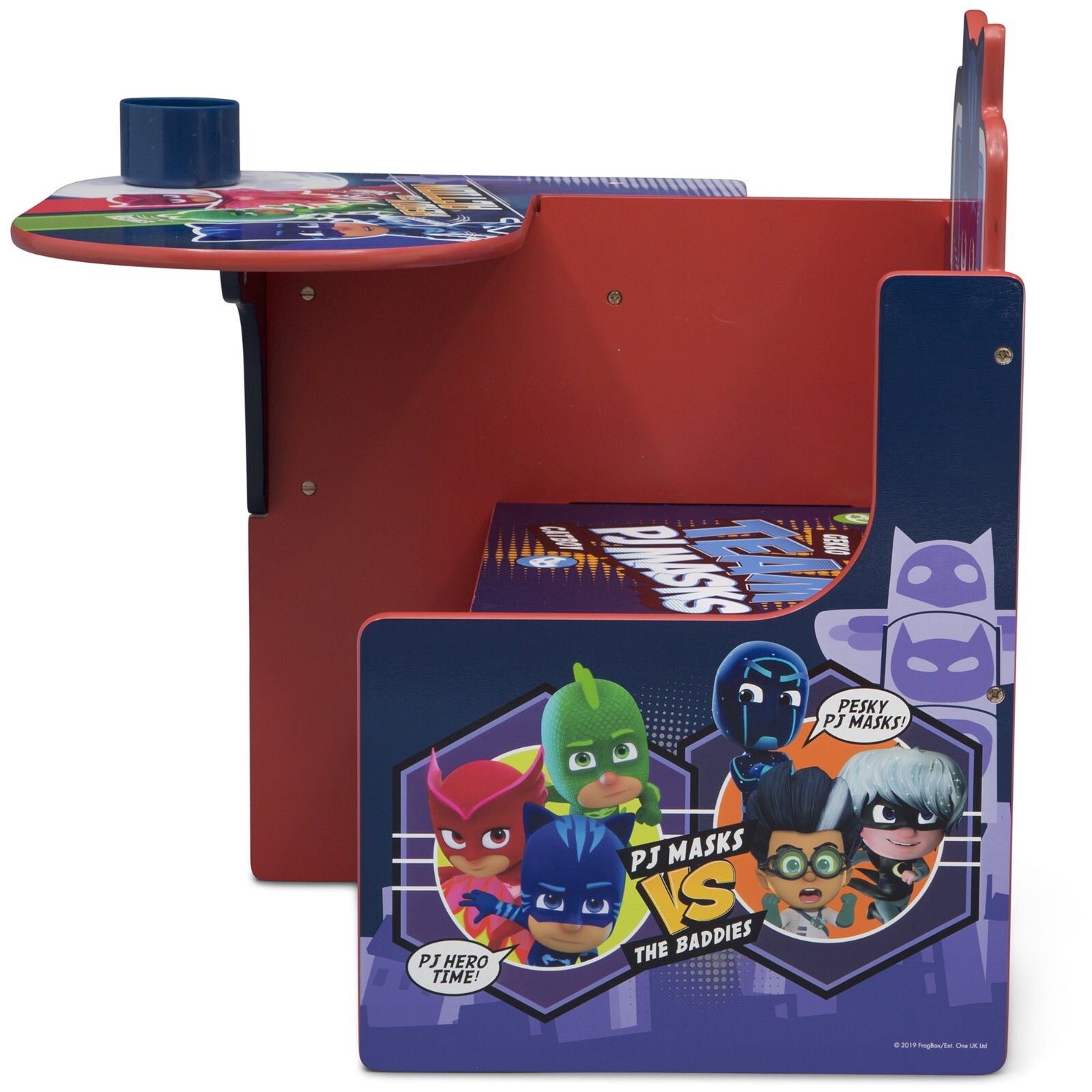 PJ Masks Chair Desk with Storage Bin - W5593791078