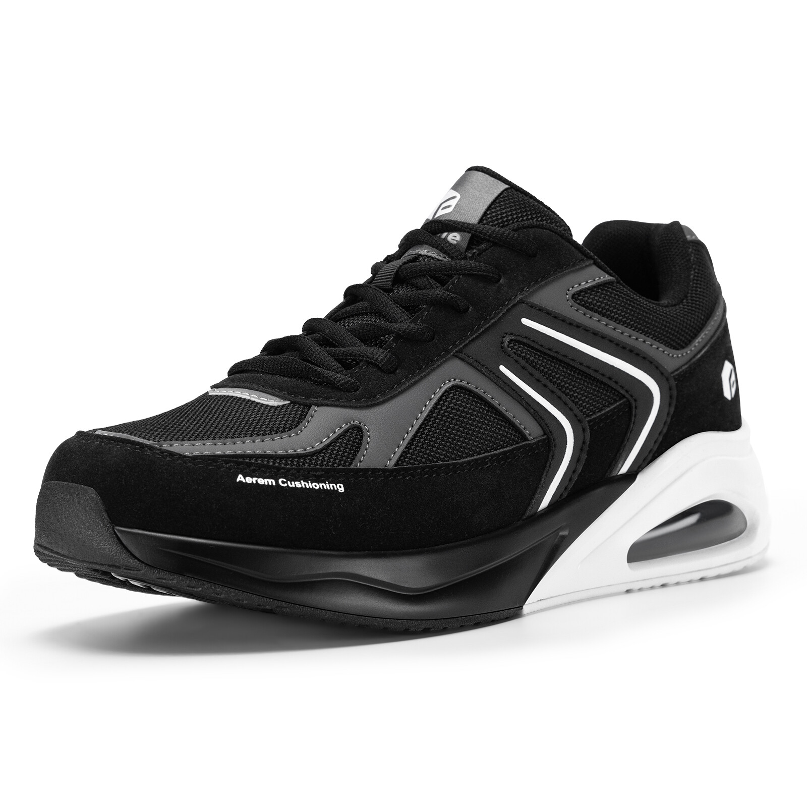 FitVille Men's Extra Wide Walking Shoes Air Cushion Cross Training Sneakers 8-15