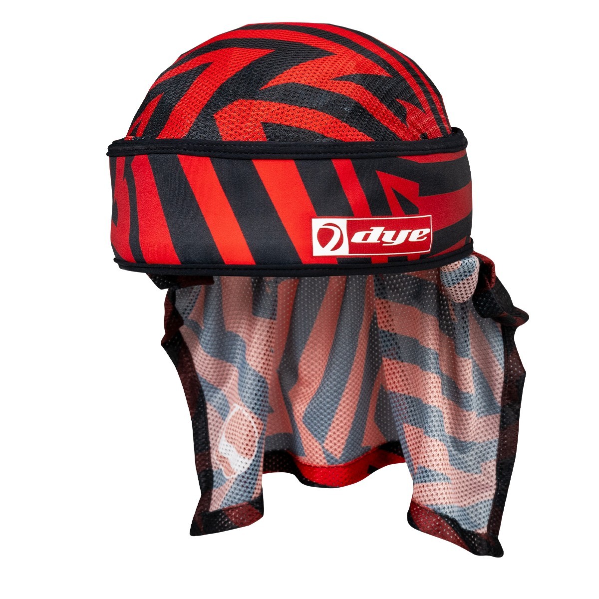 Dye X Halo Paintball Padded Protective Headwrap Head Wrap Dazzlecam Red