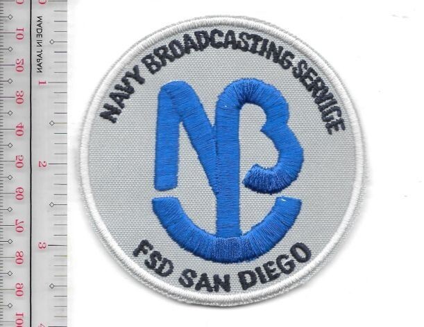 US Navy USN Navy Broadcasting Service Fleet Support Det San Diego NO TARIFF
