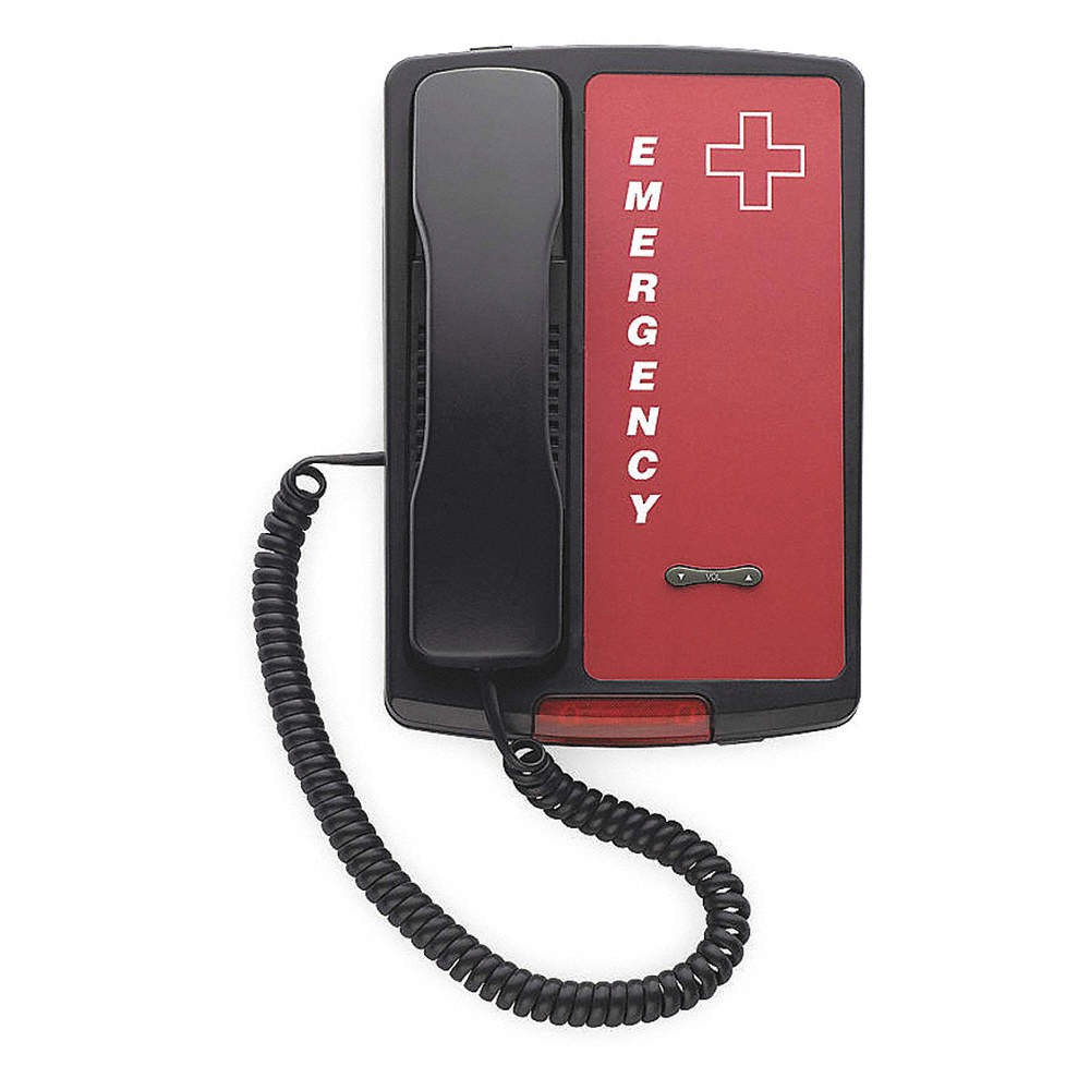 CETIS Aegis-LBE-08 (BK) Emergency Phone, Black 3CZH5