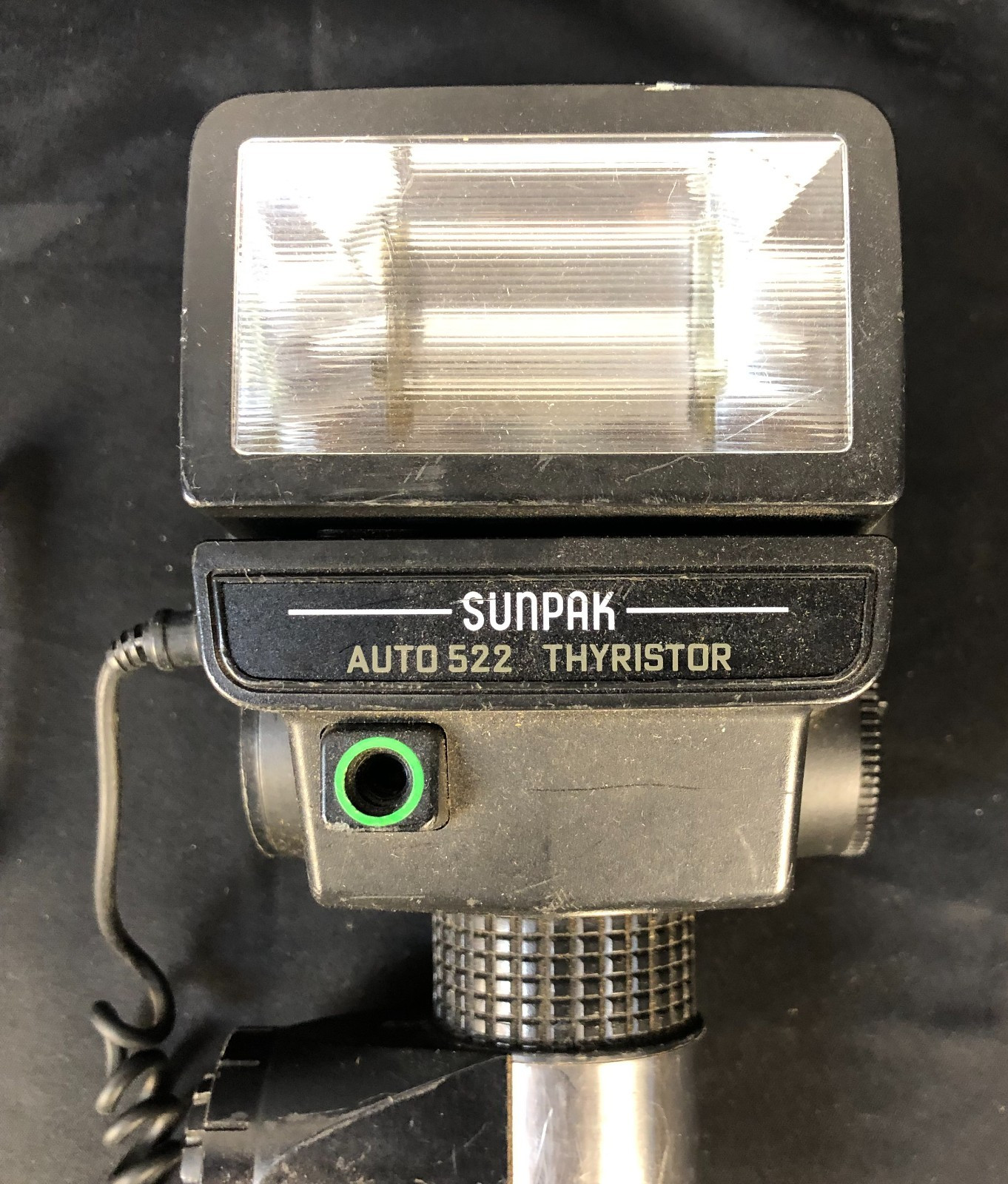 Sunpak Auto 522 Thyristor Camera Flash with Cable