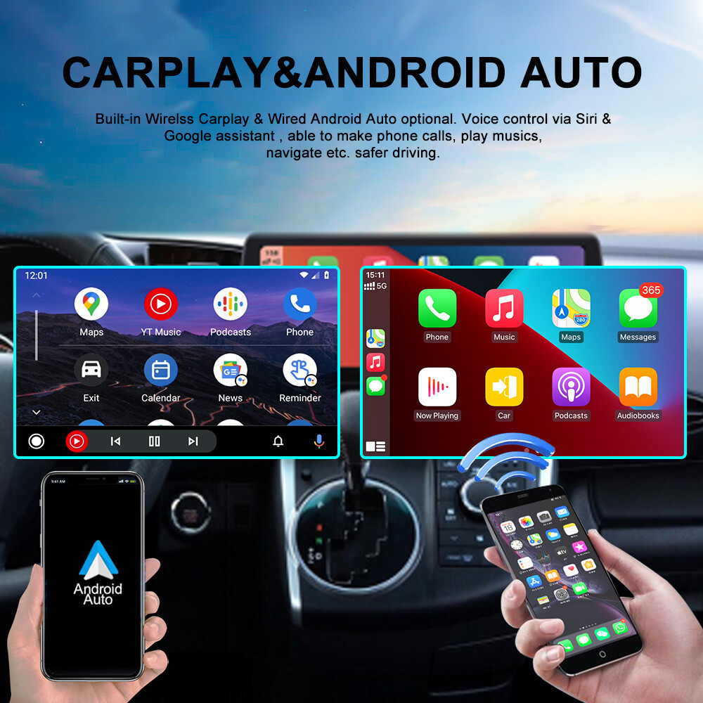 Android 14 For GMC Sierra 2008-2012 Car Radio Player GPS Navigation 8GB+128GB BT