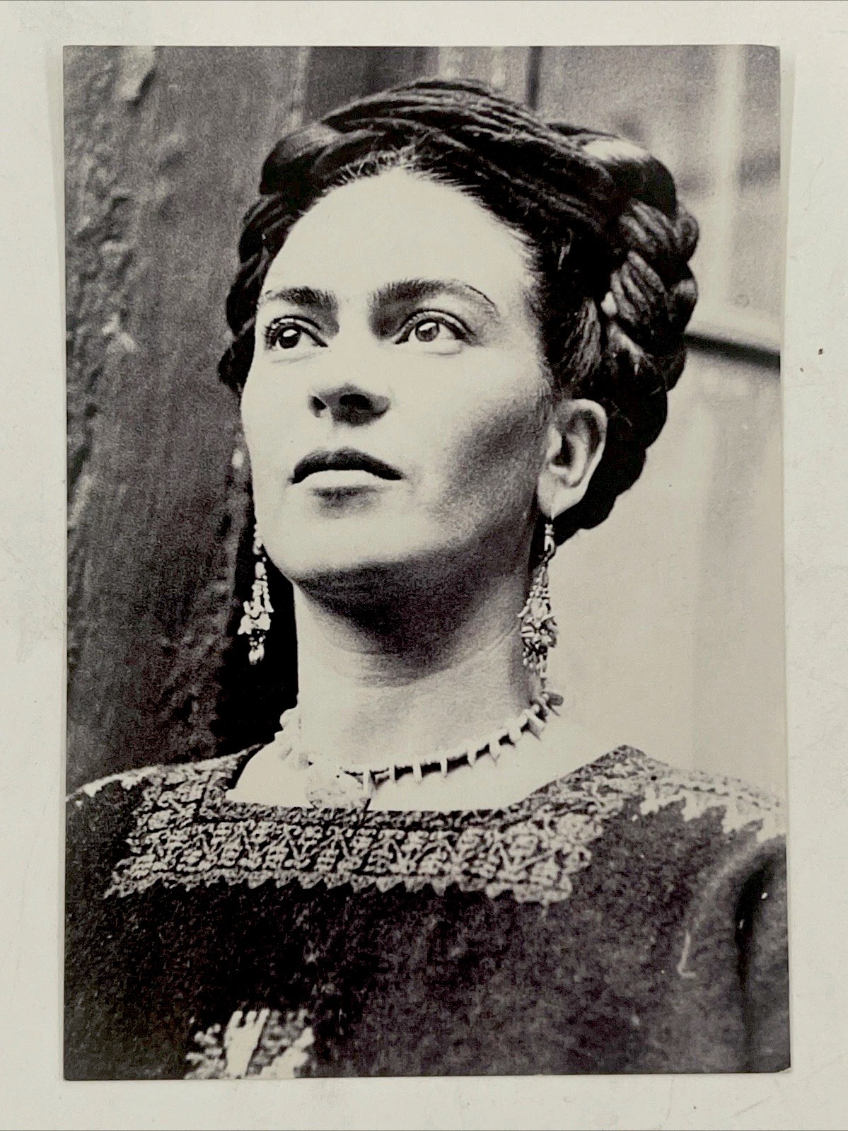 Frida Kahlo Picture Postcard: 6 By 4 1/4 Inches, Retro, Rare Great Condition