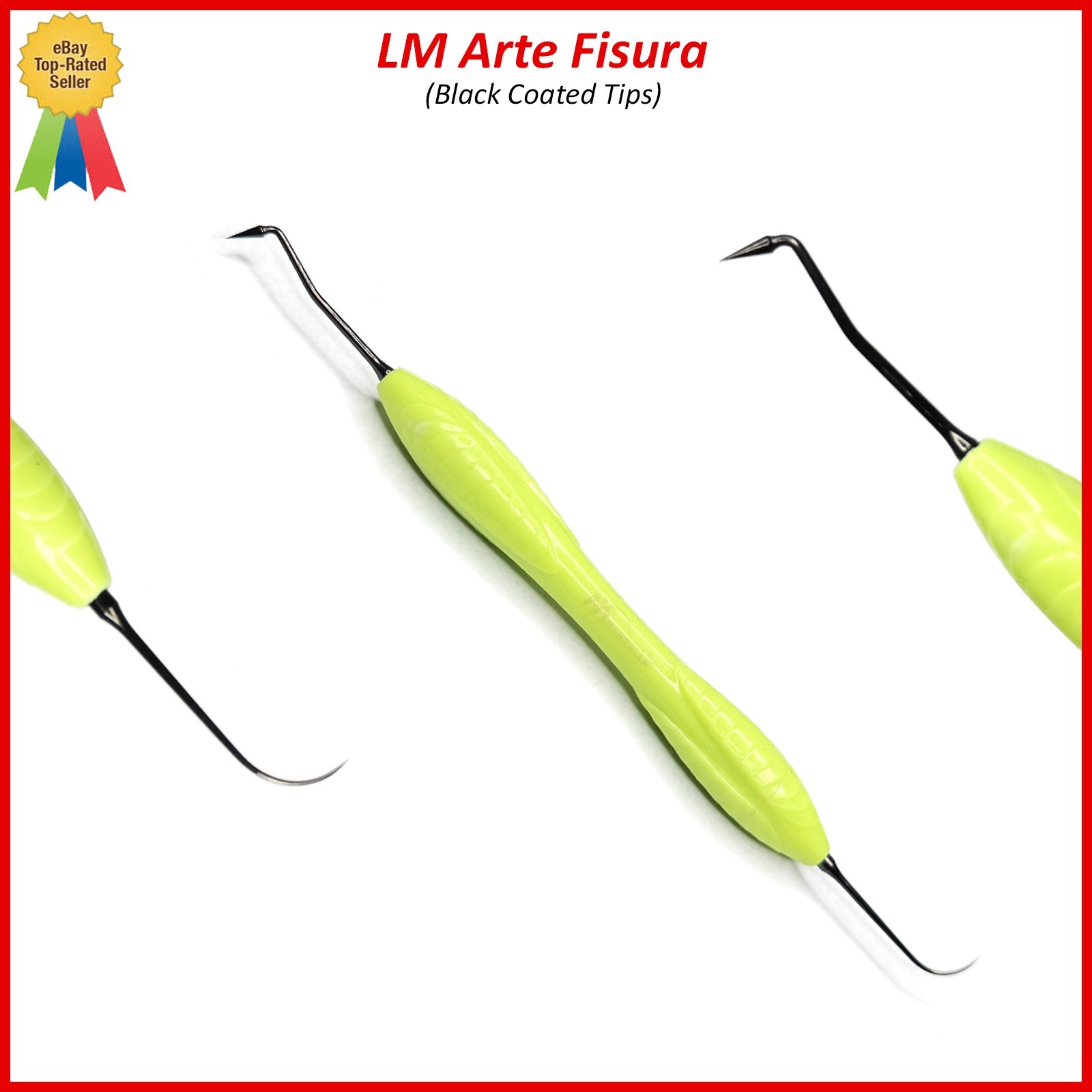 Lm Arte Fisura Dental Composite Filling Instruments Silicone Handle New