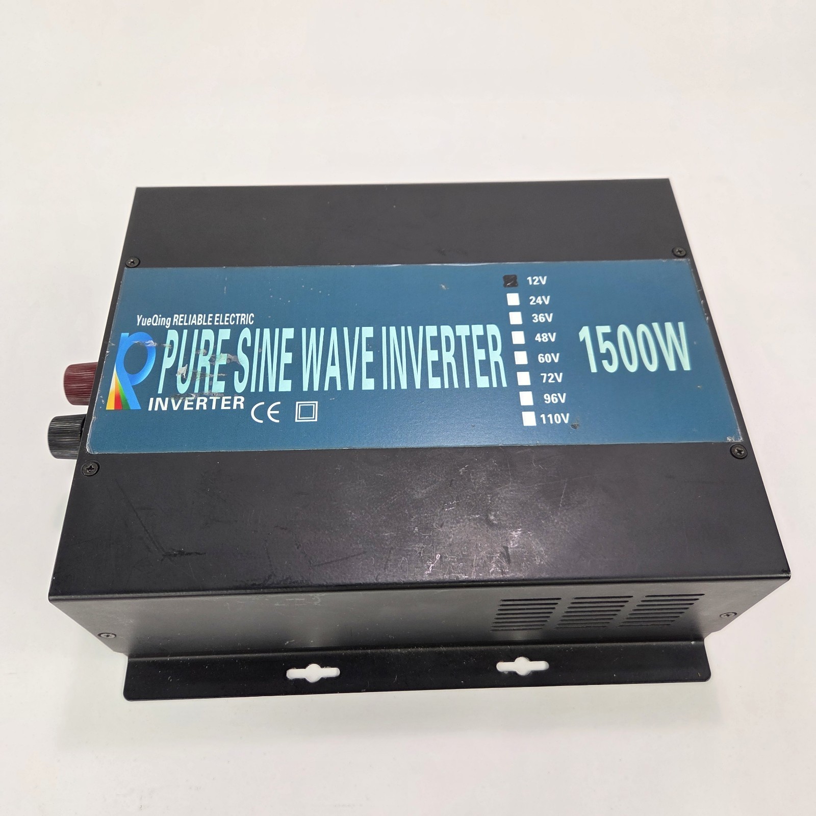 1500W Pure Sine Wave Power Inverter 36V to 120V Converter Solar Home RV Off Grid