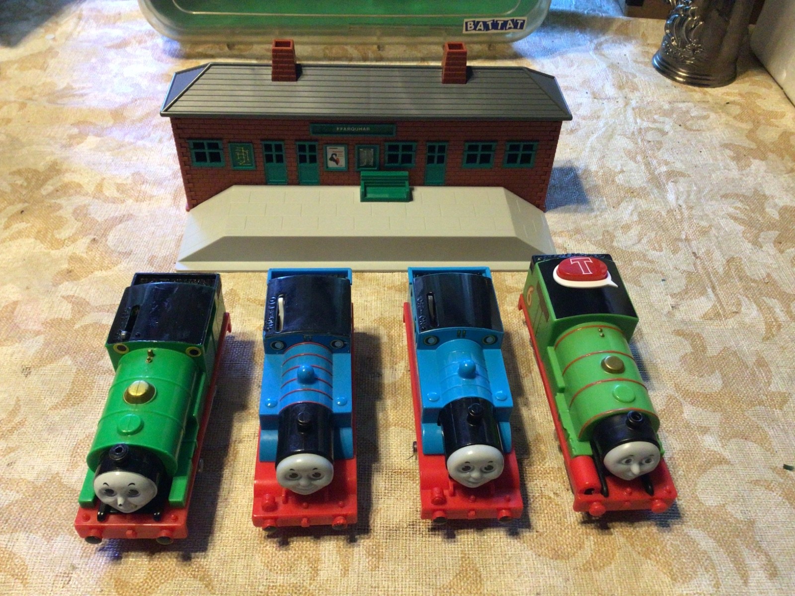 lot of Thomas Triins & Trucks
