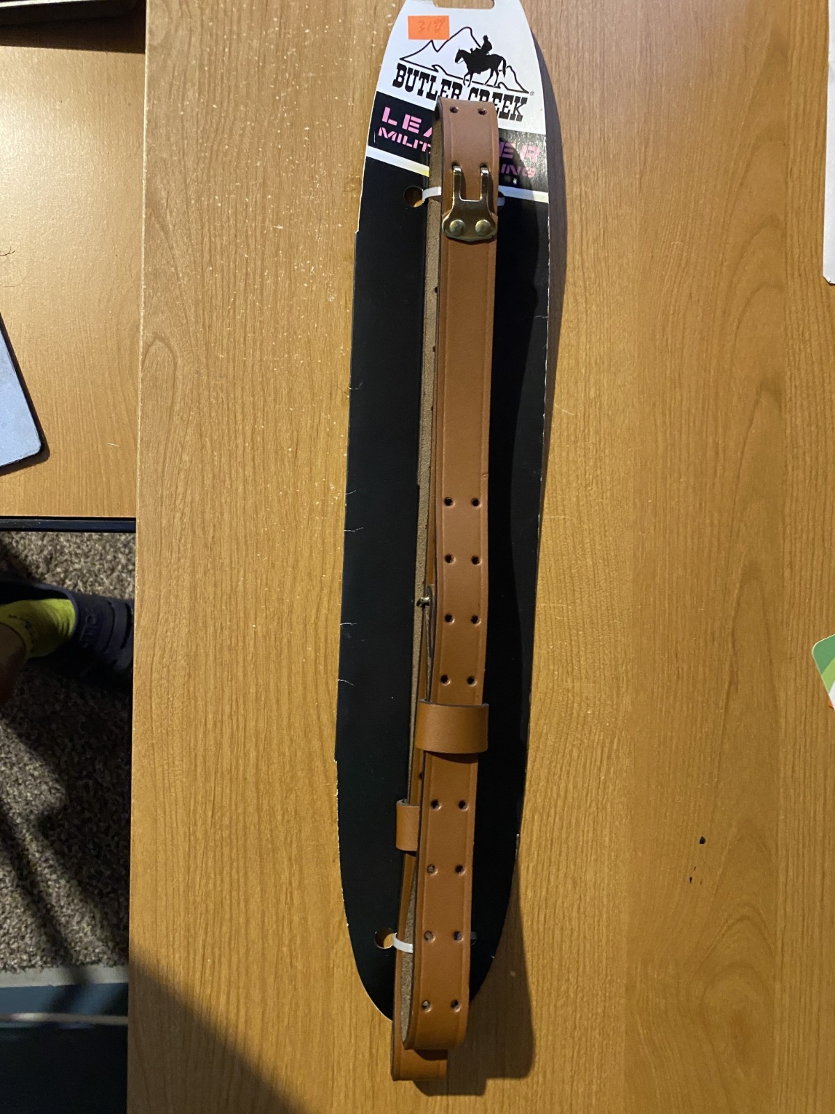 NEW - Butler Creek Leather Military Sling Plain 2611-2 1” 44” Rifle Cosplay