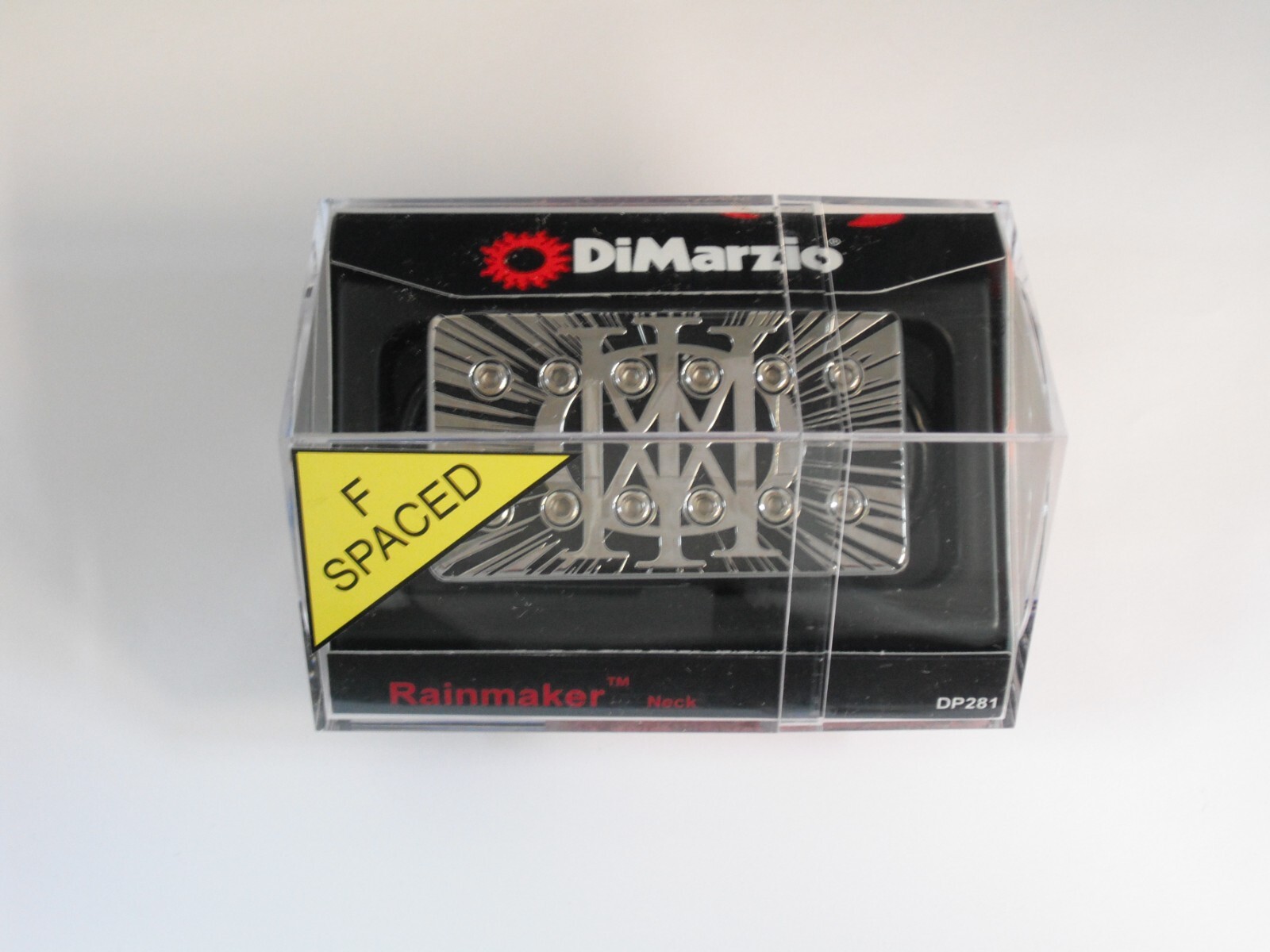 DiMarzio F-spaced Rainmaker W/Majesty Chrome Cover DP 281