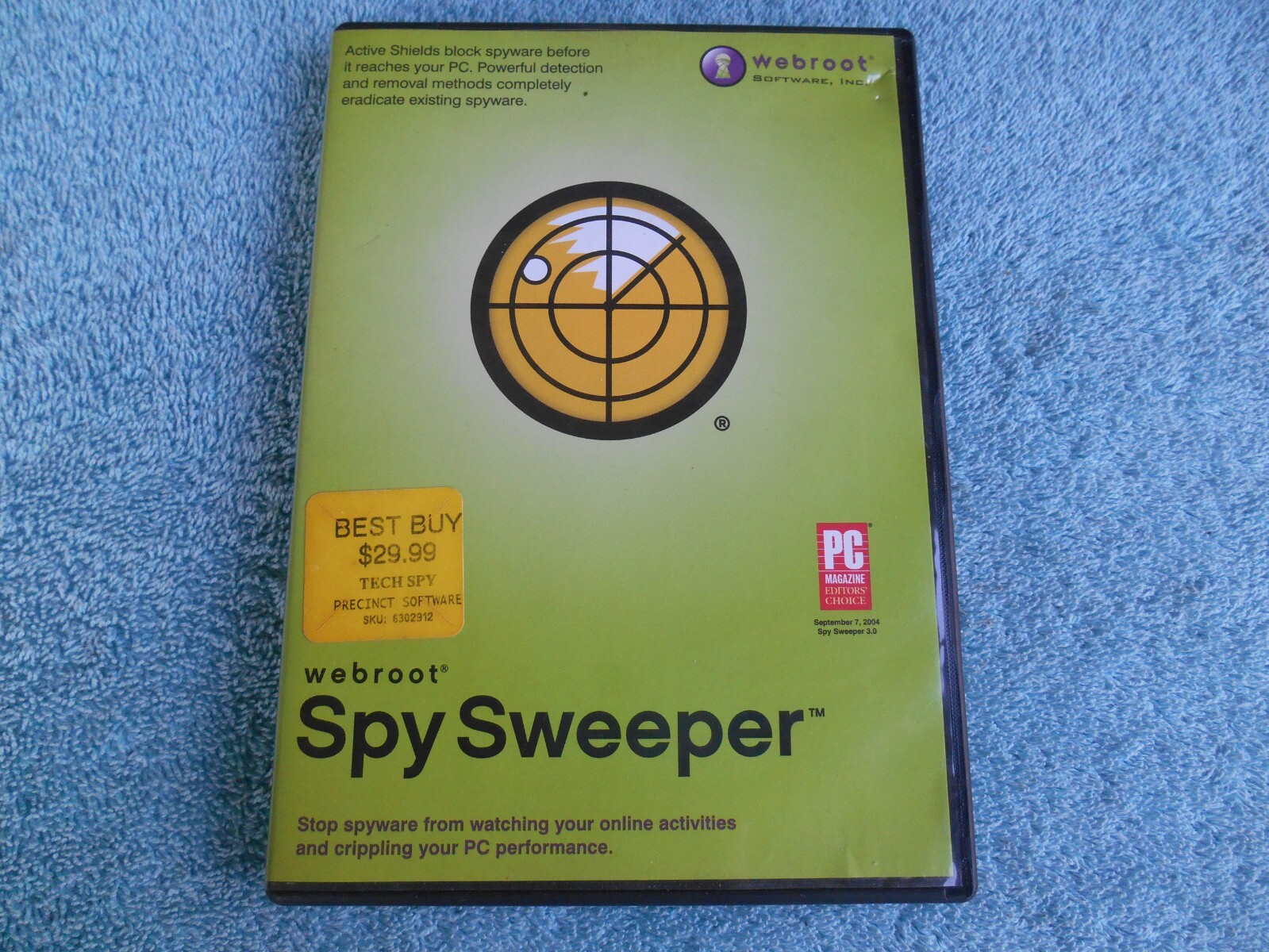 WEBROOT Spy Sweeper 2003-2005 Webroot Software Inc.