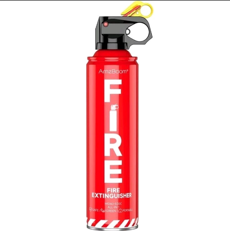 4 In1 Fire Extinguisher with Mount Fire Extinguishers for the House/Car/Kitchen.
