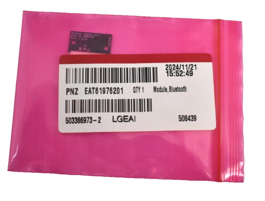 LG Bluetooth Module Replacement Genuine OEM Device EAT61976201 503386973-2
