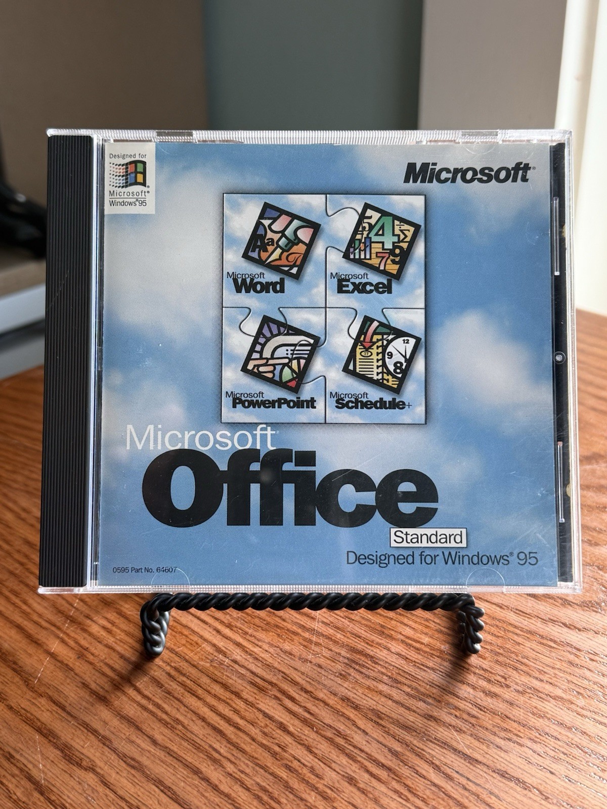 Microsoft Office Standard for Windows 95 Version 7.0 w/ CD Key Original Case