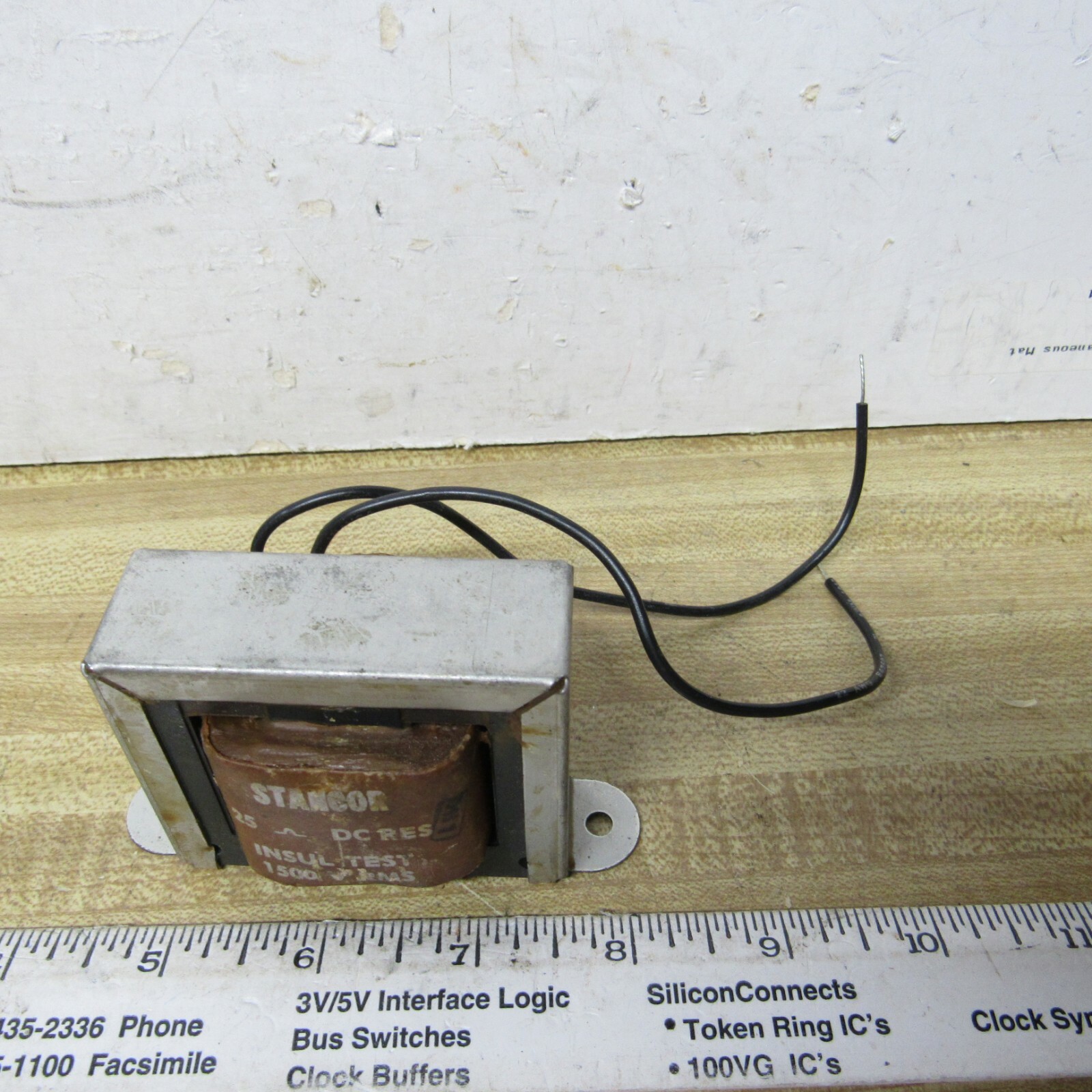 CHOKE POWER .8HY (800 mHY) @ 375 mA 25 ohm DCR  STANCOR C-2328 HAM RADIO NOS