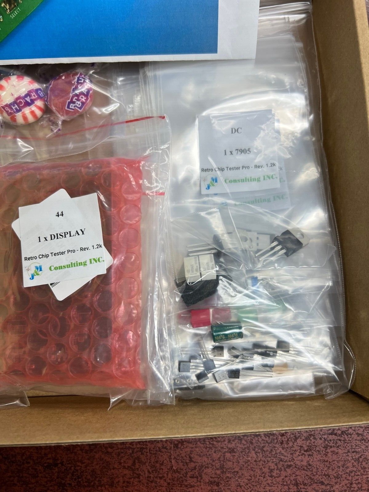 Retro Chip Tester Professional Complete Parts Set - Integrated Circuit Tester