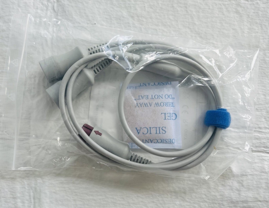 Mindray IM2204 Double-Ended Y-Type IBP Extension Cable 3Ft New