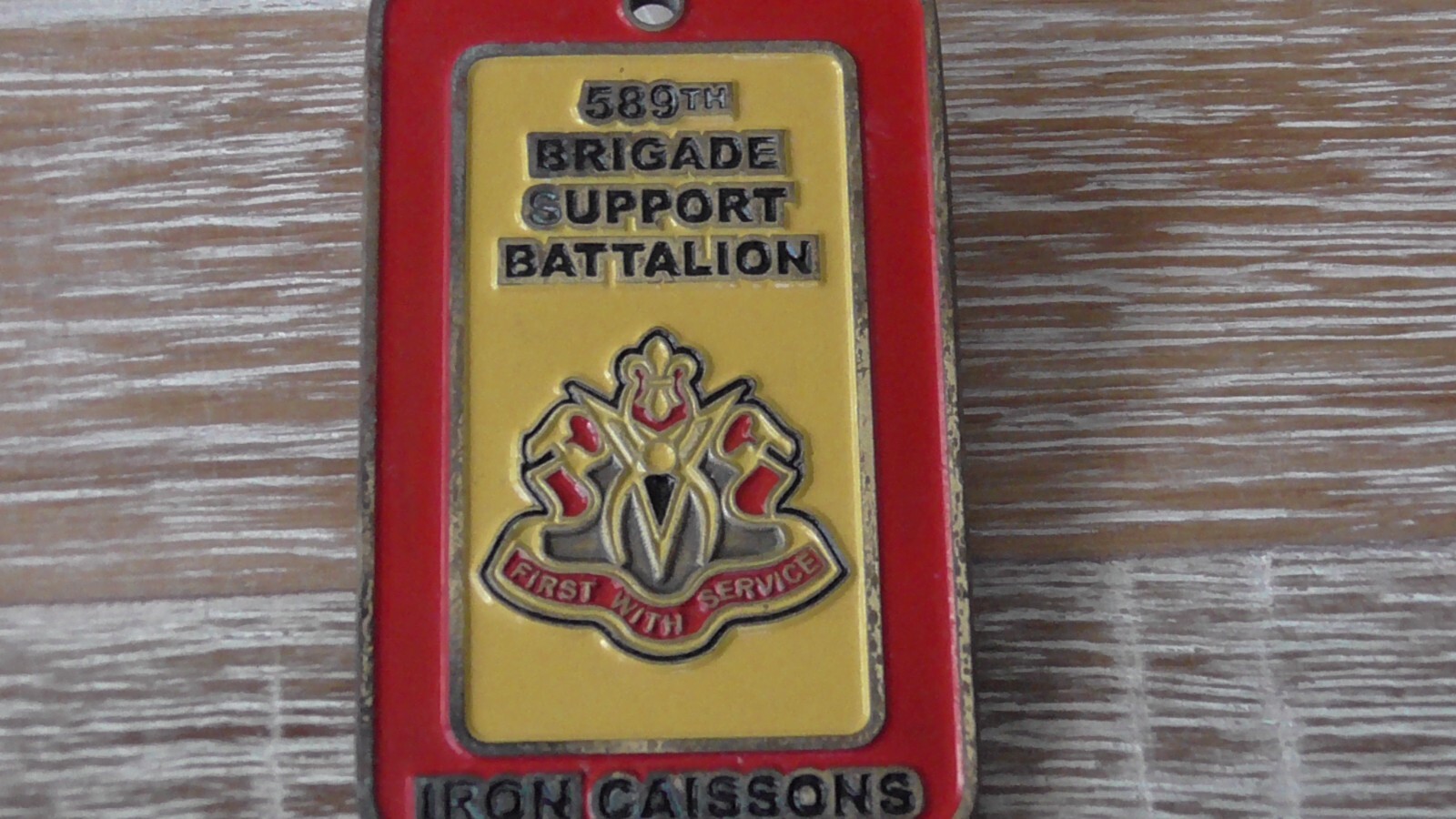 US Army 589th Brigade Support Battalion Commanders Challenge Coin #717Y
