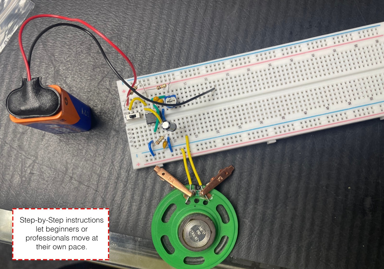Make: Radio Component Kit - Complete Electronics Component Pack Book Science Lab