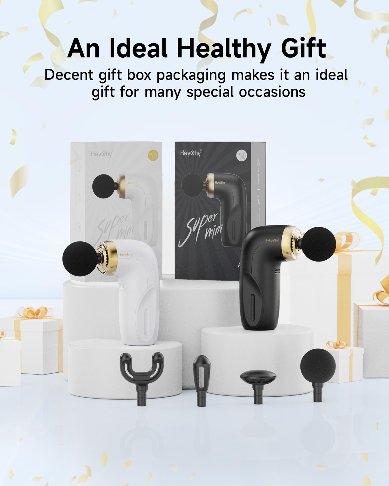 A1 Super Mini Massage Gun, Percussion Deep Tissues Muscle Massager, Travel Ma...