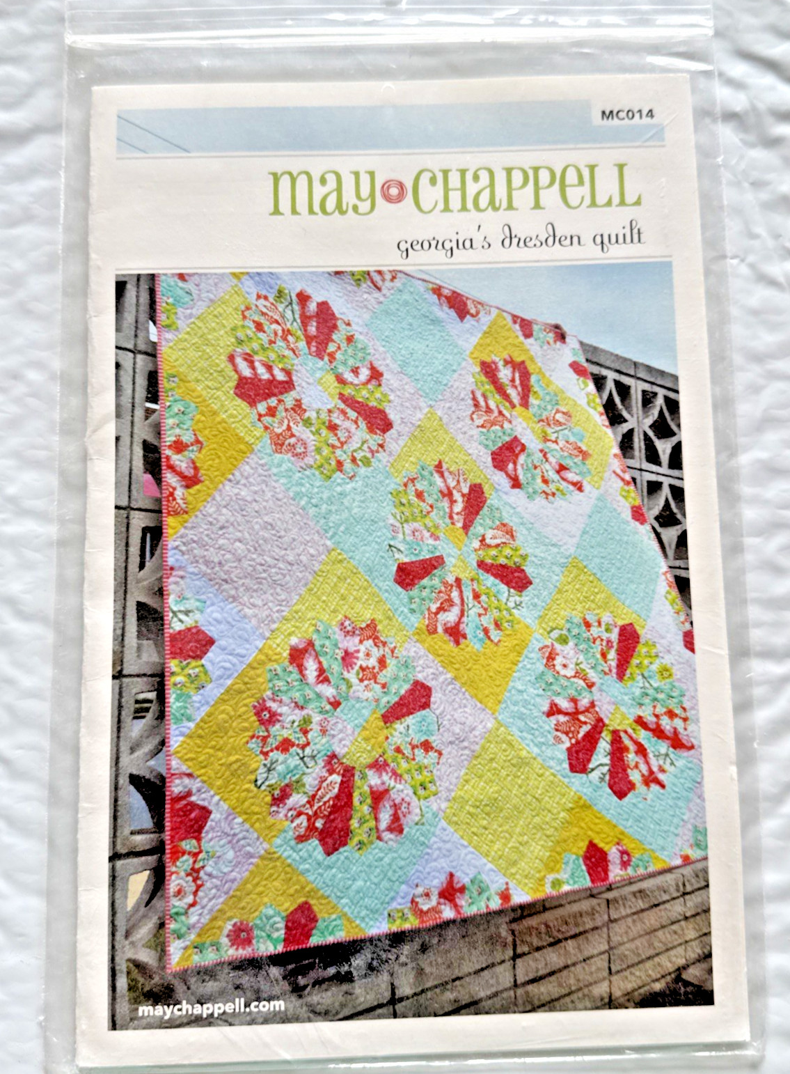 May Chappell (MC014)  Georgia's Dresden Quilt Pattern