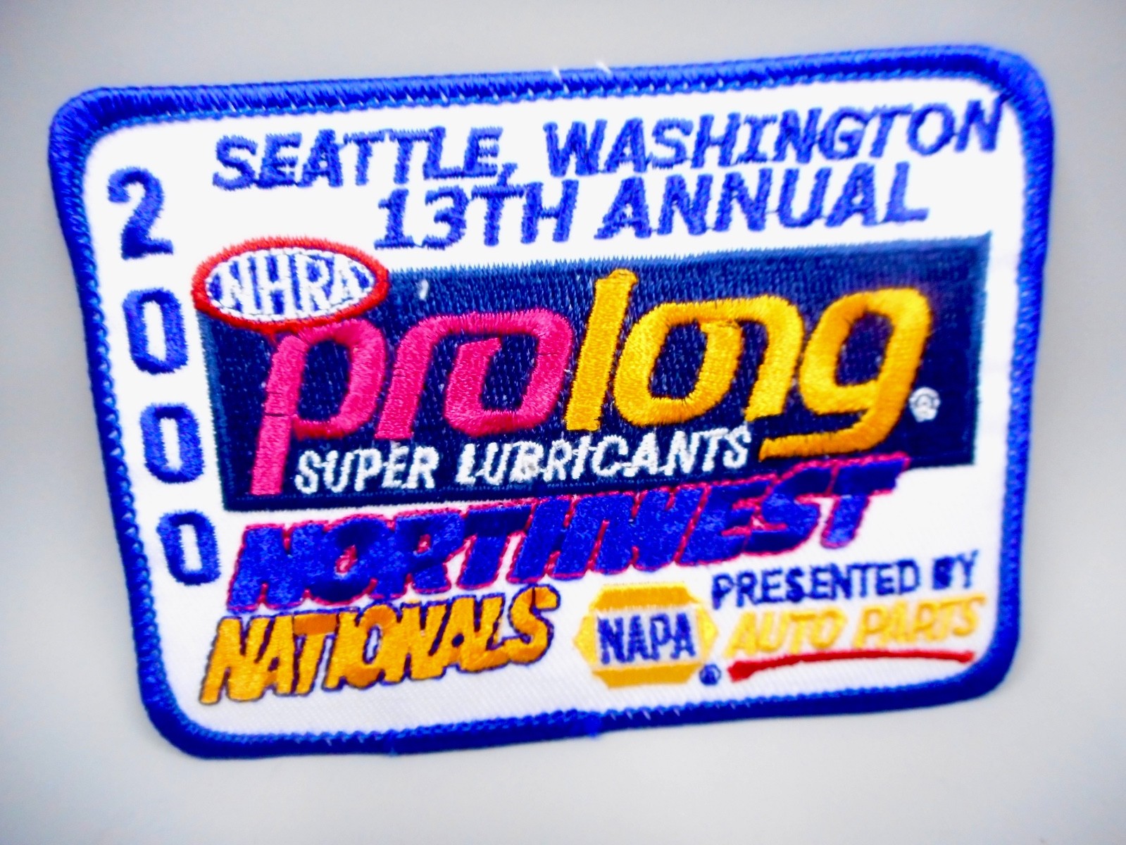 NHRA Seattle Northwest Nationals 2000 4" Racing Patch