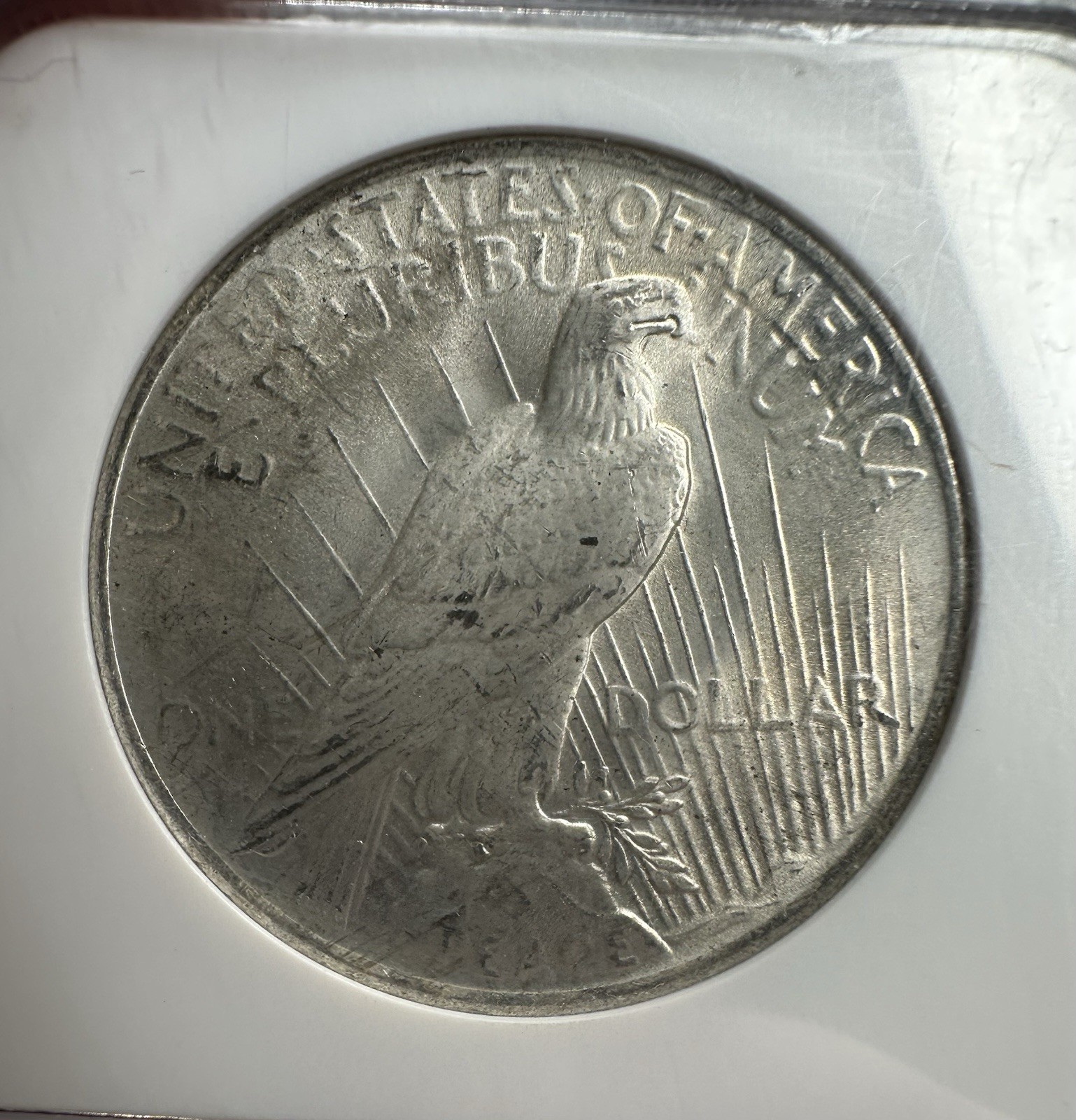 1923 $1 Peace Dollar Binion Hoard Collection MS64 Rare