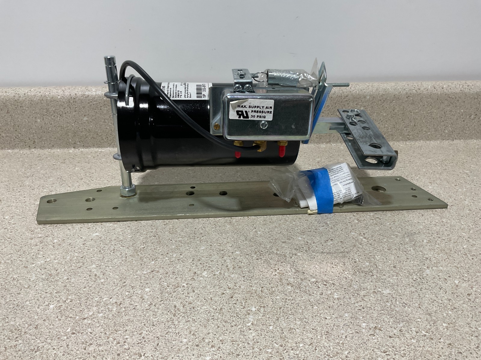 Siemens 4" Pneumatic Damper 332-2973 NEW