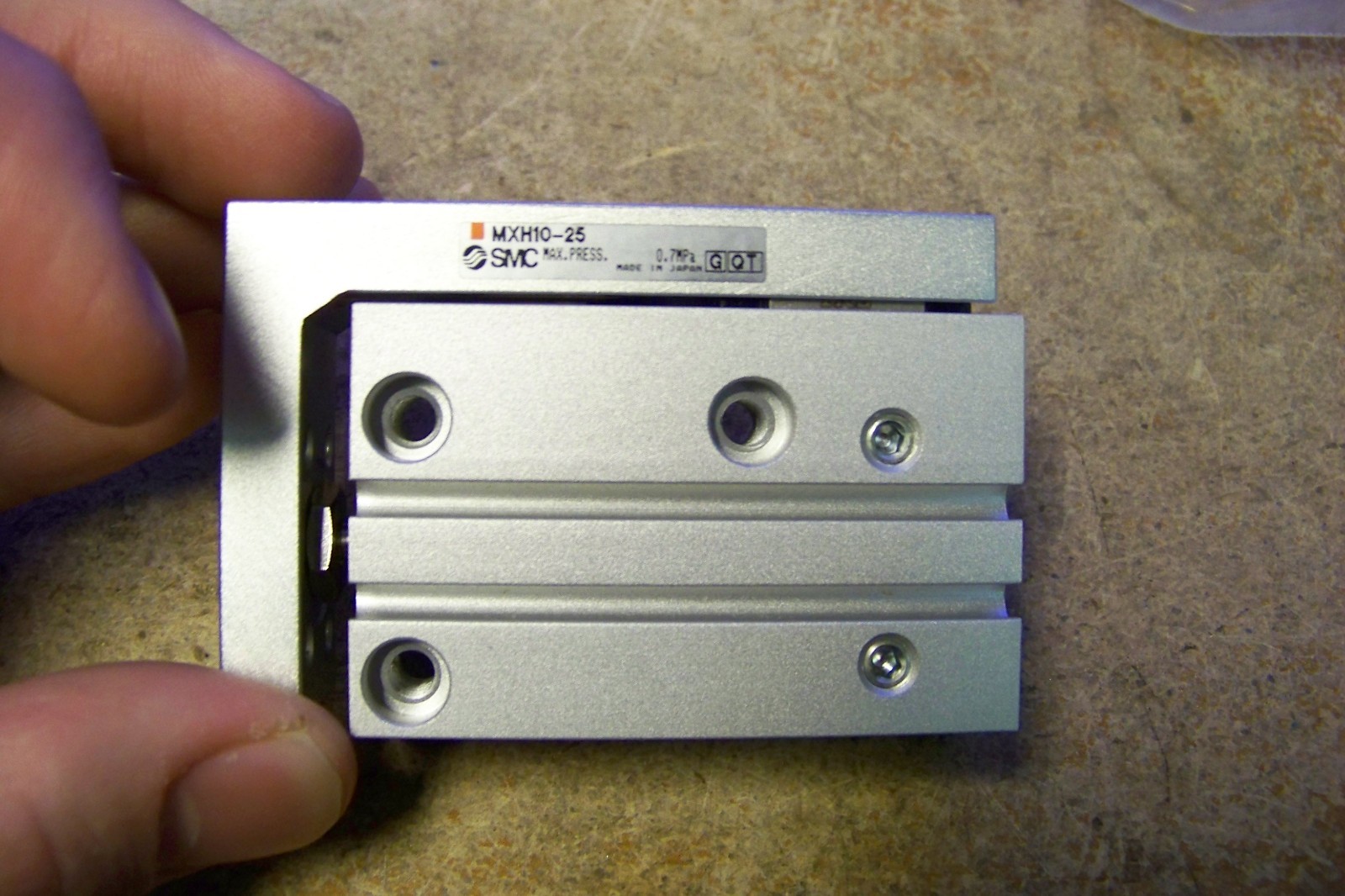 NEW SMC MXH10-25 CYL Compact Slide Table