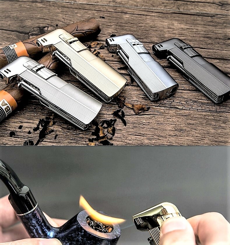 Tobacco Pipe Lighter & Czech Pipe Tools - All In One - Soft Flame