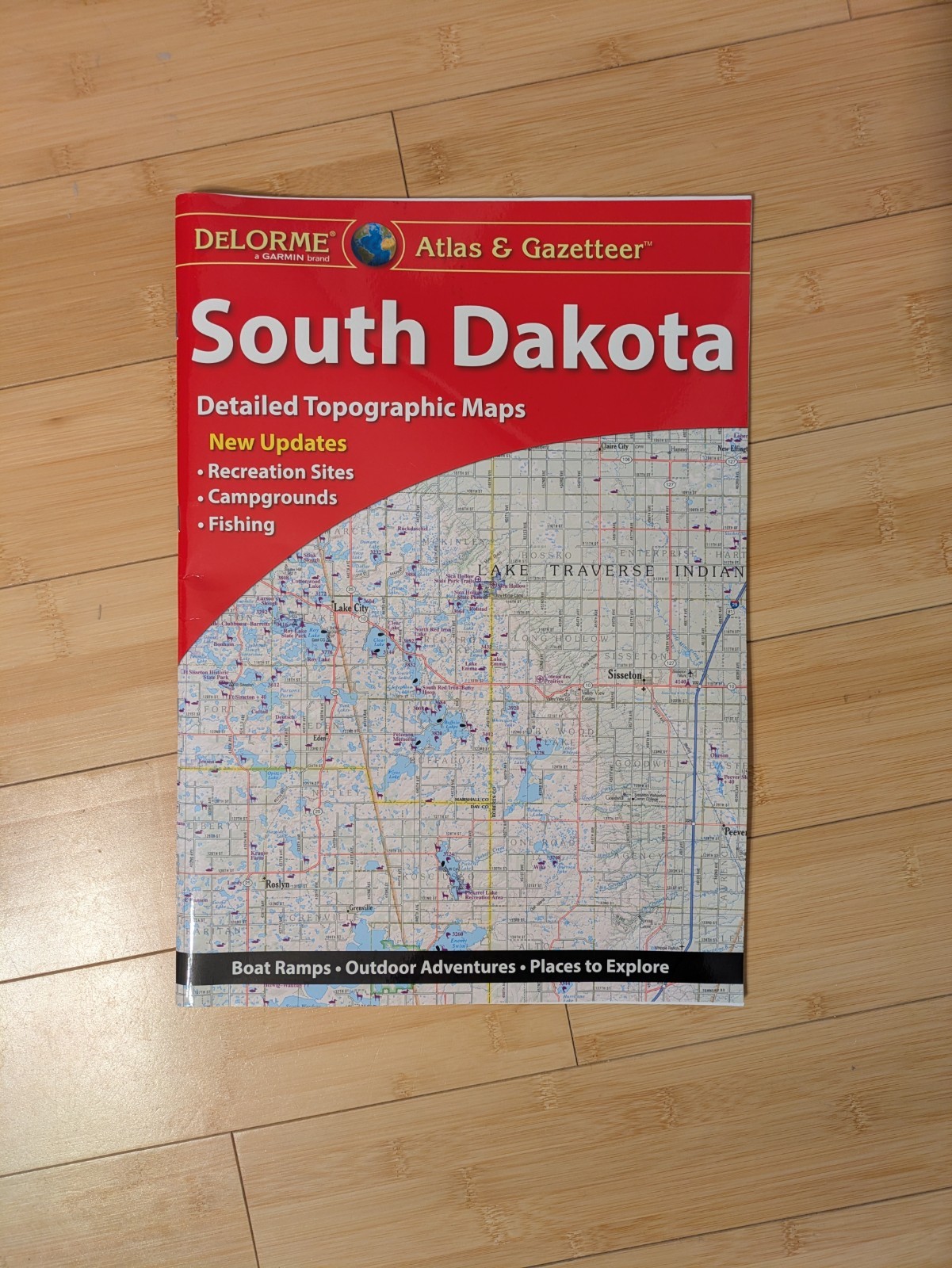 Delorme Atlas & Gazetteer | South Dakota 2020 / unused condition/ unmarked