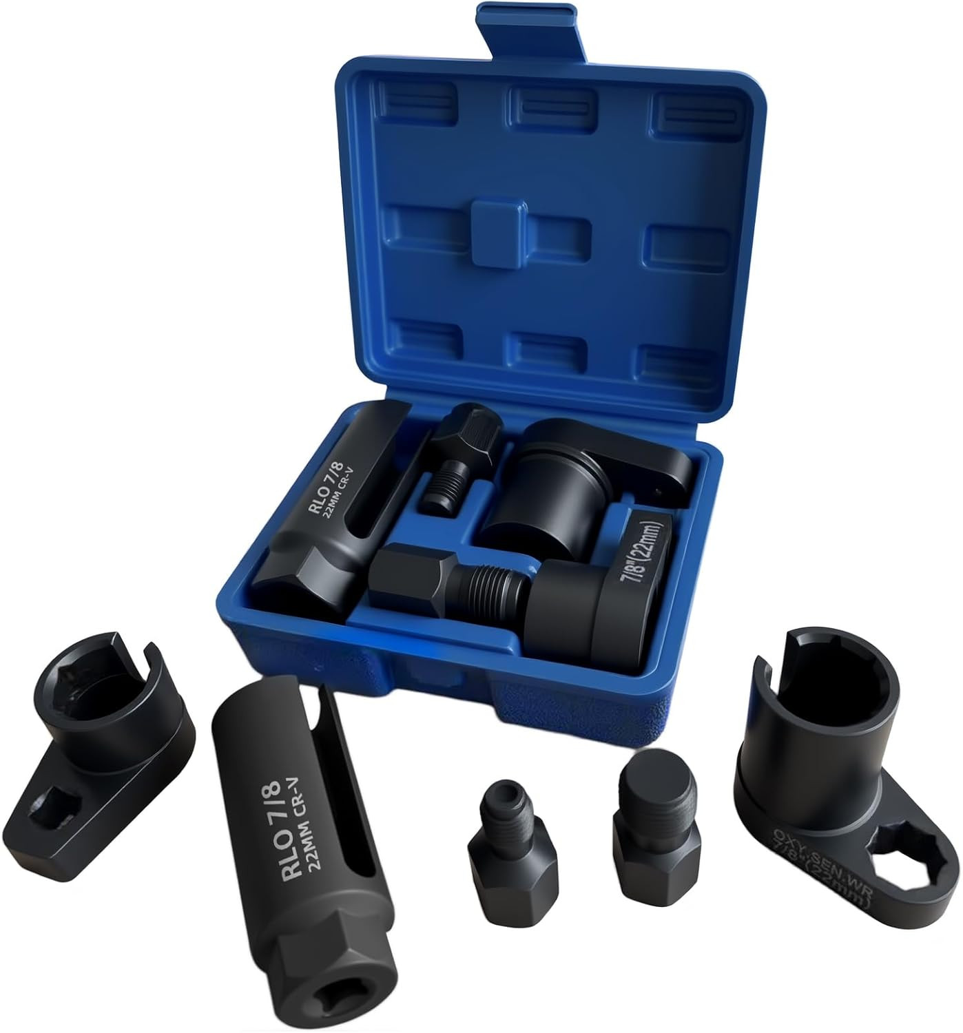 Juego 5 Dados Sonda Oxígeno Sensor O2 Repara Roscas Herramienta Taller Mecanica