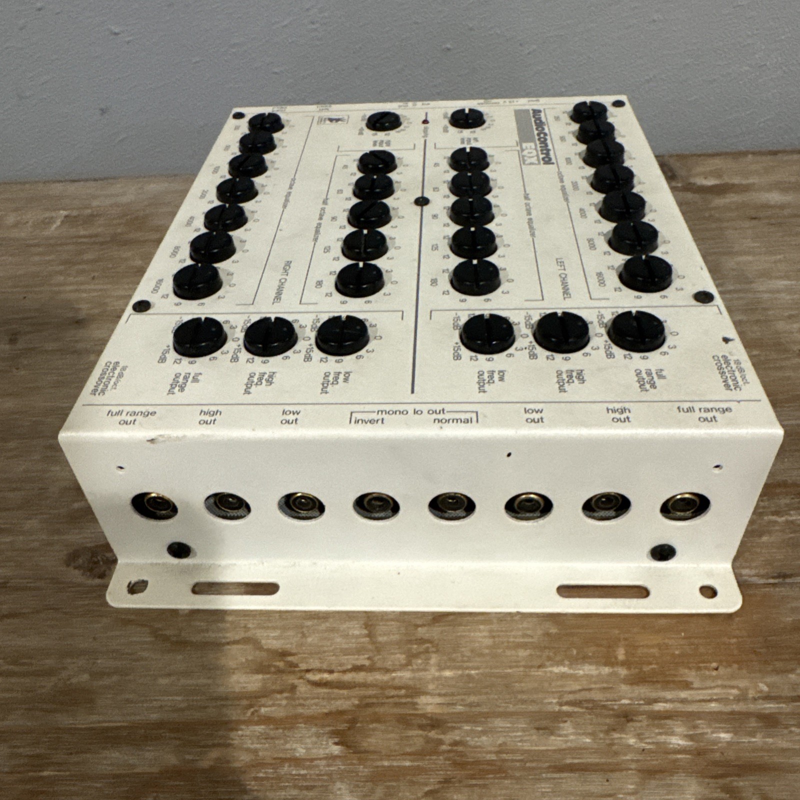 Audio Control EQX (1ST GEN) 1/2 & 1 Octave Auto Equalizer Electronic Crossover
