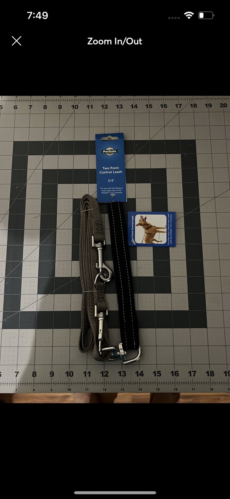 Two Point Control Dog Leash, Works with No Pull Harnesses, No Tangle Dog Trainin